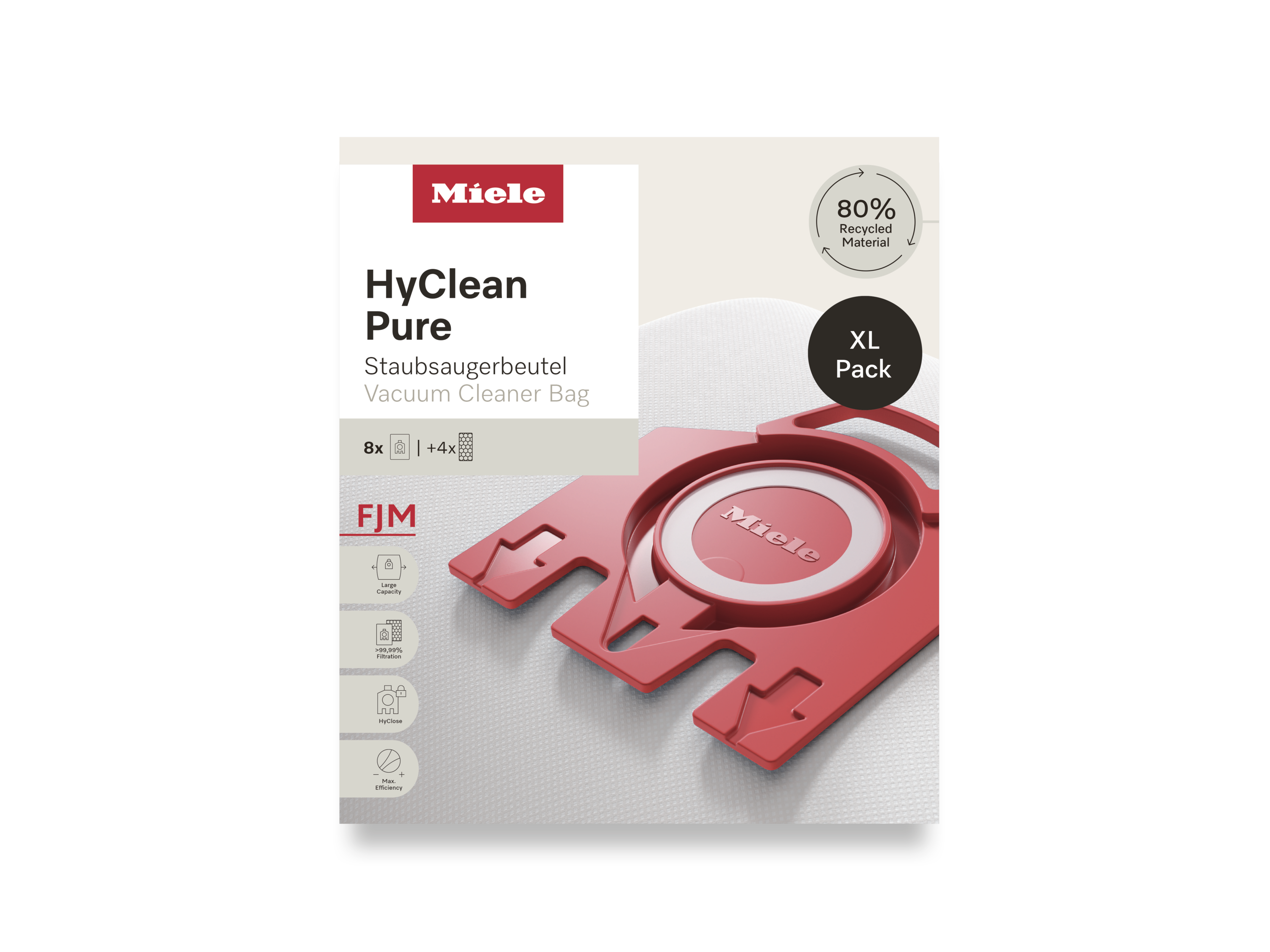 Комплект мешков-пылесборников HyClean Pure FJN XL Miele купить в Оренбурге | Всегда в наличии! | Артикул 12498160 | Официальный сайт