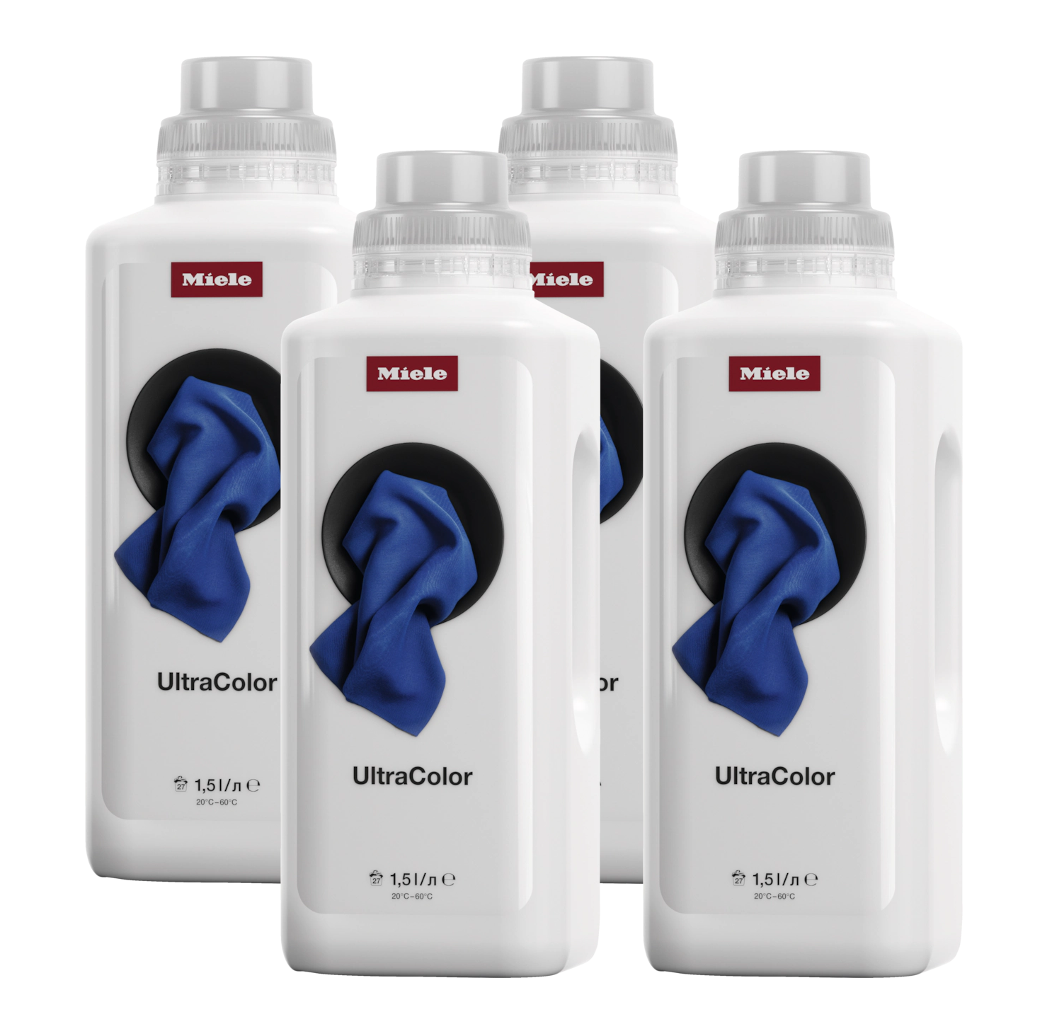 Набор для стирки цветного белья UltraColor Aqua WA UC 1501 L 1,5лх4 шт. Miele купить в Оренбурге | Всегда в наличии! | Артикул 12647690 | Официальный сайт