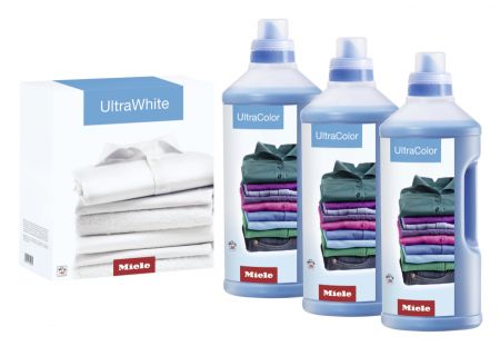 Набор моющих средств для стиральных машин 3хUltraColor + 1хUltraWhite Miele купить в Оренбурге | Всегда в наличии! | Артикул 11347740 | Официальный сайт